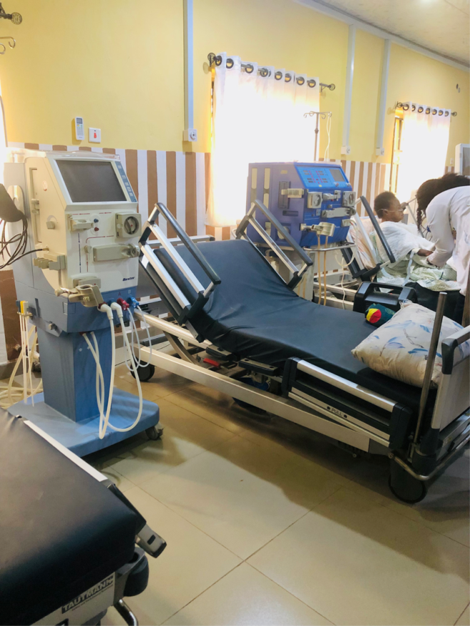 INSTALLATION OF NEW DIALYSIS MACHINE MAY, 2022 St. Mary's Children